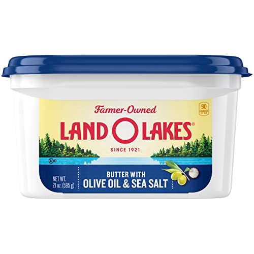 Land O Lakes Butter with Olive Oil and Sea Salt 21 oz Tub 0 belly baby and beyond