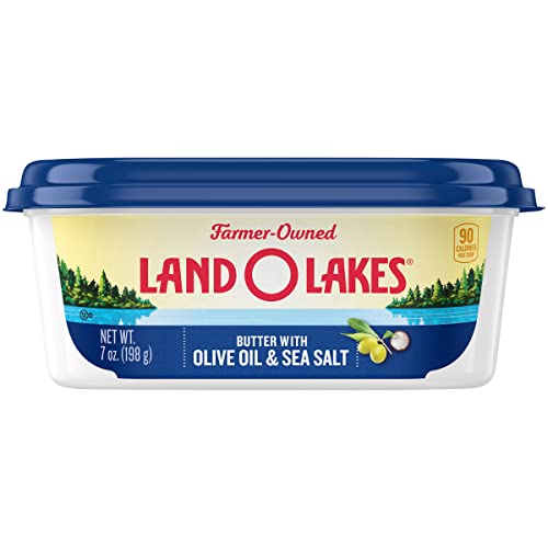 Land O Lakes Butter with Olive Oil and Sea Salt 7 oz Tub 0 belly baby and beyond