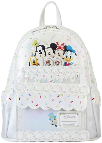 Loungefly Disney 100 Celebration Cake Mini Backpack Disney Backpacks Standard 0 belly baby and beyond