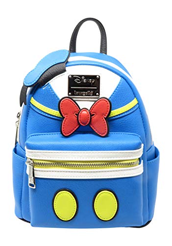 Loungefly Disney Donald Duck Faux Leather Mini Backpack Standard 0 belly baby and beyond