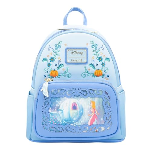 Loungefly Disney Princess Dreams Series Cinderella Womens Backpack 0 belly baby and beyond