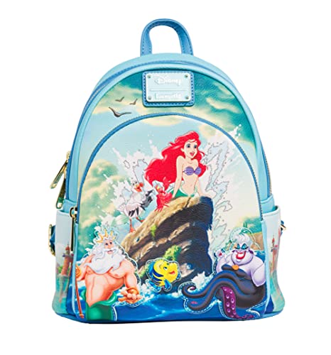 Loungefly Disney The Little Mermaid Ariel Scene Womens Double Strap Shoulder Bag Purse 0 belly baby and beyond