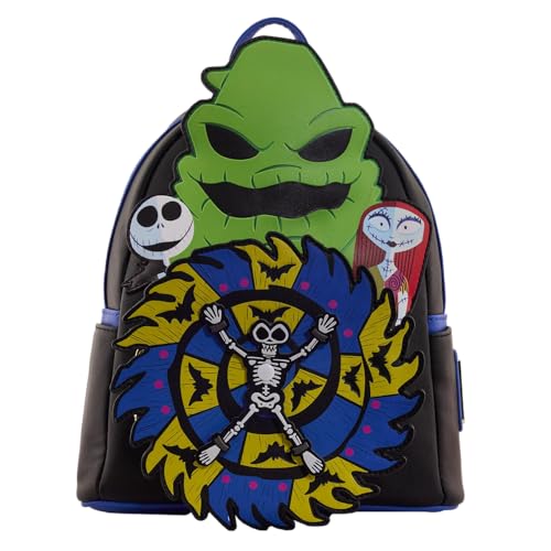 Loungefly Disney The Nightmare Before Christmas 30th Anniversary Oogie Boogie Glow in The Dark Mini Backpack Amazon Exclusive 0 belly baby and beyond