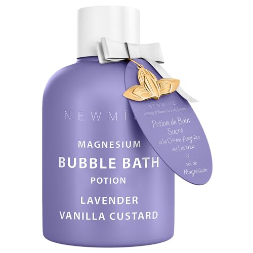 Magnesium Bubble Bath Lavender Vanilla Luxury Long Lasting Bubble Foaming Bath For Sore Muscles Epsom Salt Moisturizing Relaxing Stress Relief Spa Self Care Spa Gift for Women Birthday Christmas 0 belly baby and beyond