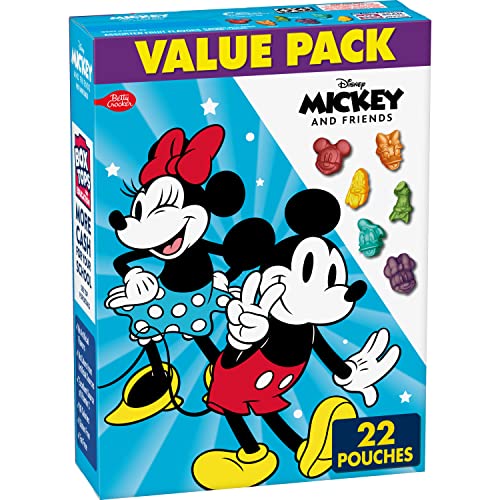 Mickey Friends Fruit Flavored Snacks Treat Pouches Value Pack 22 ct 0 belly baby and beyond