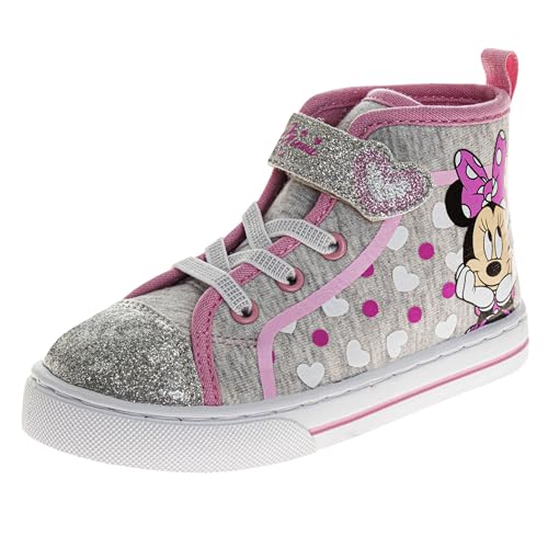 Minnie Mouse Frozen Encanto Sneakers Casual Canvas Kids Girls Anna Elsa Maribel Character Slipon Shoes Sizes 6 12 Toddler Little Kid 0 belly baby and beyond