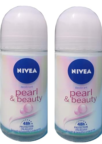 Nivea Pearl Beauty Roll On For Women 50Ml Pack Of 2 0 belly baby and beyond