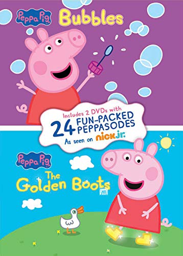 Peppa Pig Bubbles The Golden Boots DVD 0 belly baby and beyond