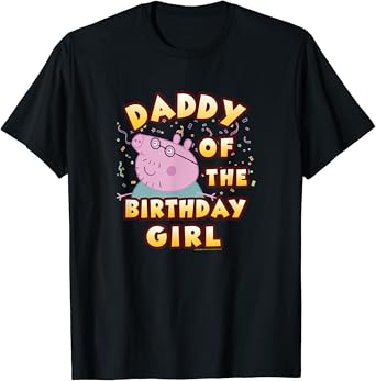 Peppa Pig Daddy Of The Birthday Girl T Shirt 0 belly baby and beyond