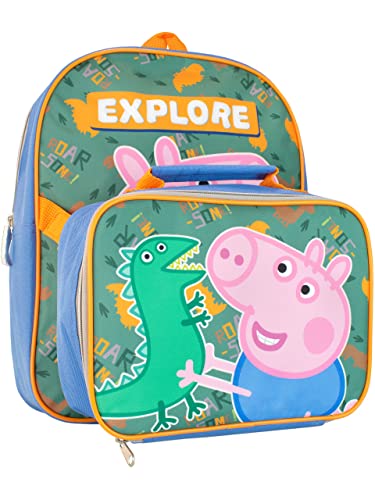 Peppa Pig Kids Backpack George Pig Green 0 belly baby and beyond