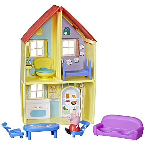 Peppa Pig Peppas Adventures Family House Playset Includes Figure and 6 Fun Accessories Preschool Toy for Ages 3 Up 0 belly baby and beyond