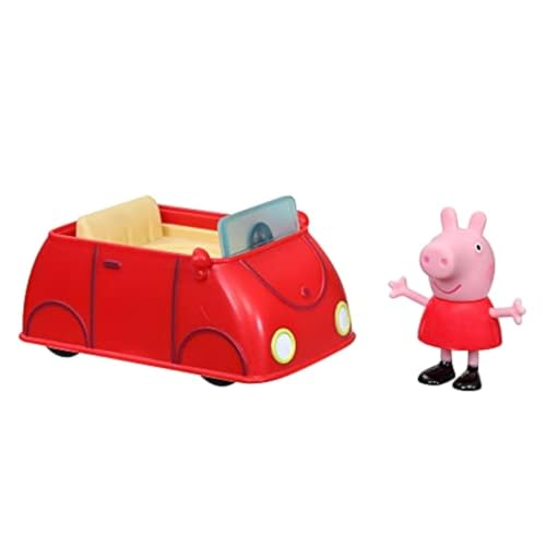 Peppa Pig Peppas Adventures Little Red Car Toy Includes 3 inch Figure Inspired by The TV Show for Preschoolers Ages 3 and Up 0 belly baby and beyond