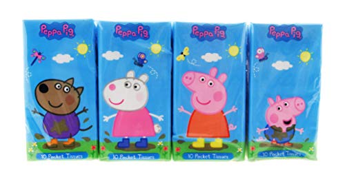 Peppa Pig Pocket Tissues 8 Pack 0 belly baby and beyond