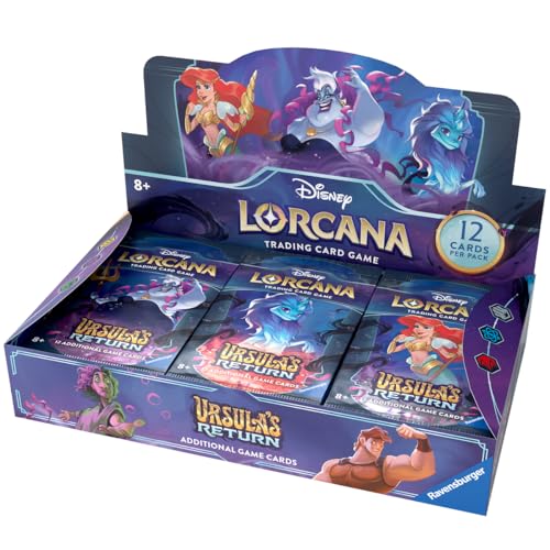 Ravensburger Disney Lorcana TCG Ursulas Return Booster Pack Display for Ages 8 and Up 0 belly baby and beyond