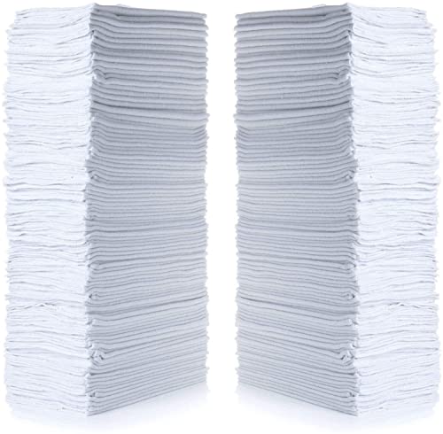 SIMPLI MAGIC 79142 Shop Towels 14x12 150 Count Pack of 1 Cotton White 0 belly baby and beyond