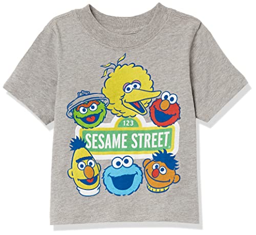 Sesame Street Boys Elmo Cookie Monster Big Bird Oscar The Grouch Short Sleeve Tee 0 belly baby and beyond