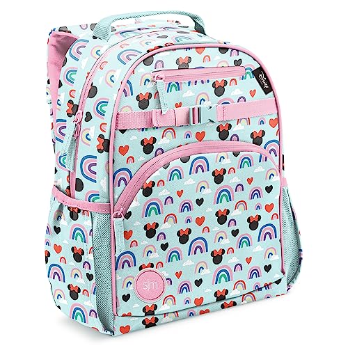 Simple Modern Disney Kids Backpack for School Girls and Boys Princesses Elementary Backpack for Teen Fletcher Collection Kids Large 16 tall Minnie Mouse Rainbows 0 belly baby and beyond