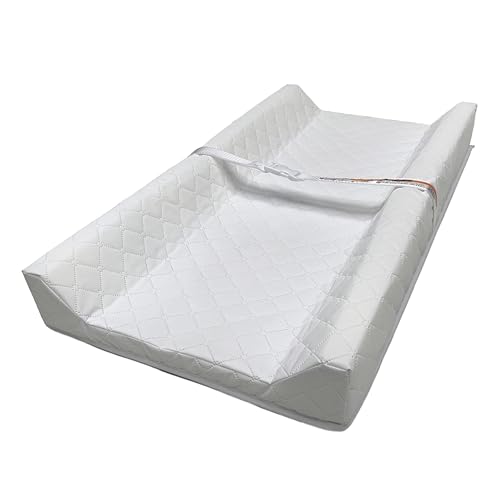 Summer by Ingenuity Contoured Changing Pad Includes Waterproof Changing Liner and Safety Fastening Strap with Quick Release Buckle 0 belly baby and beyond