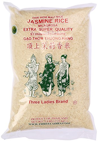 Three Ladies Jasmine Rice Long Grain 5 lbs 011109 0 belly baby and beyond