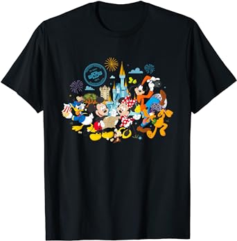 Walt Disney World 50th Anniversary Mickey and Friends T Shirt 0 belly baby and beyond