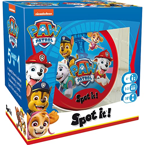 Zygomatic Spot It Paw Patrol Beloved Family Card Game with Paw Patrol Characters Fun Matching Game for Kids Ages 4 2 5 Players 10 Minute Playtime Made 0 belly baby and beyond