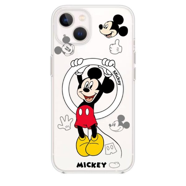 for iPhone 15 Pro Max Cartoon Case Magnetic Cover Camera Protection Anti Yellow Soft TPU Shockproof Protective Phone for Women Girls Wireless Charge Support 0 belly baby and beyond