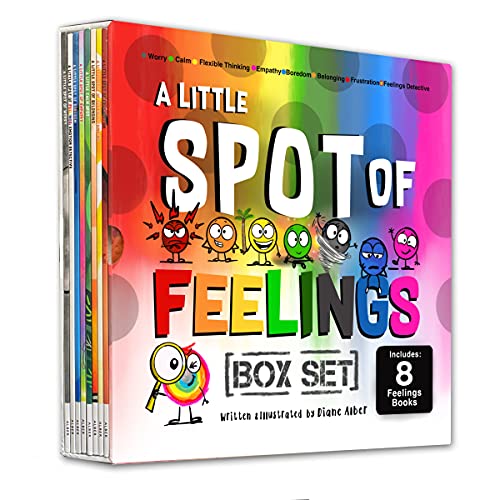 A Little SPOT of Feelings 8 Book Box Set Book 25 32 Empathy Frustration Calm Belonging Worry Boredom Flexible Thinking Feelings Detective Paperback August 14 2021 0 belly baby and beyond