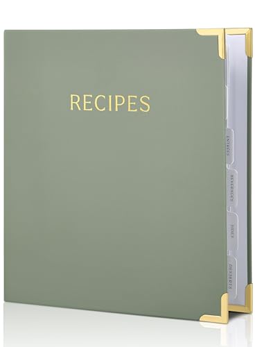 Aesthetic Recipe Binder with Waterproof Cover The Perfect Recipe Book with Plastic Sleeves to Write in Your Own Recipes Quality Blank Cookbook Binder to Organize Your Recipes Recipe Cards incl 0 belly baby and beyond