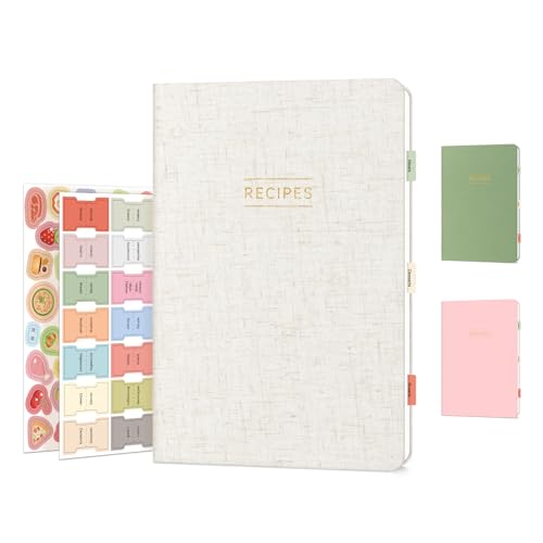 Artake Recipe Book to Write in Your Own Recipes Aesthetic Blank Family Recipe Journal Notebook with Tabs Blank Hardcover Cookbook to Organize Your Recipes 85 x 55 0 belly baby and beyond