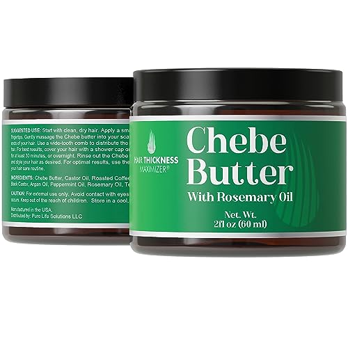 Chebe Rosemary Oil Hair Butter for Growth Thickening Moisturizing and Strengthening 2oz Vegan Hair Grease for Men and Women Scalp Treatment for Dry Brittle Hair 0 belly baby and beyond