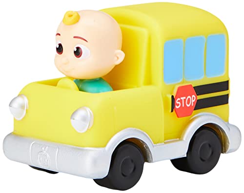 CoComelon WT80110 Mini Vehicle School Bus Bright Yellow 0 belly baby and beyond