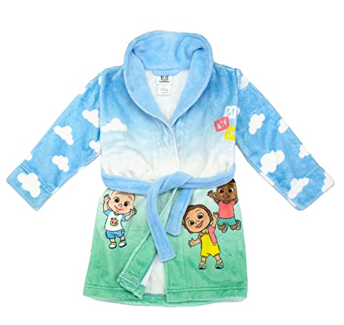 Cocomelon Toddler Boys JJ Playtime 3D Plush Robe 0 belly baby and beyond