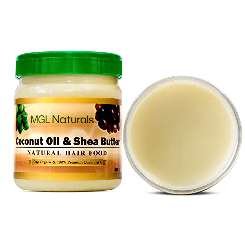 Coconut Oil and Shea Butter Natural Hair Food made with organic ingredients Nourish and moisturize hair for growth softness shine manageability and protect against hair damage 0 belly baby and beyond