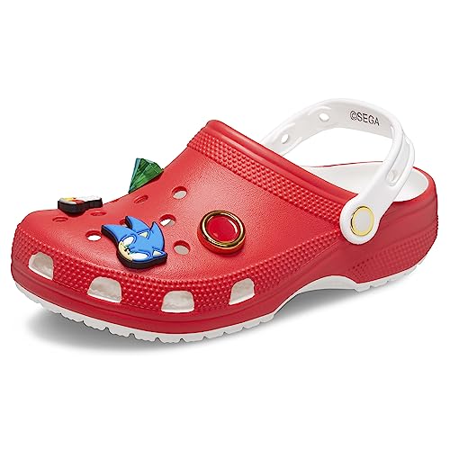 Crocs Unisex Child Sonic The Hedgehog Classic Clogs Kids and Toddler Shoes 0 belly baby and beyond