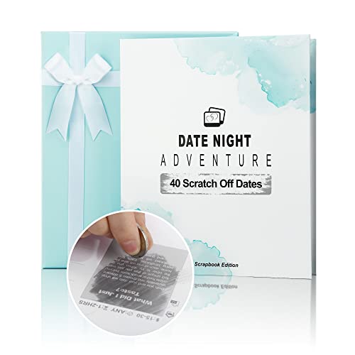 Date Night Adventure Book for Couples 40 Scratch Off Challenge and Date Night Games for Couples Newlywed and Wedding Gifts with Couples Date Night Ideas Romantic Anniversary Couples Gifts for Him 0 belly baby and beyond