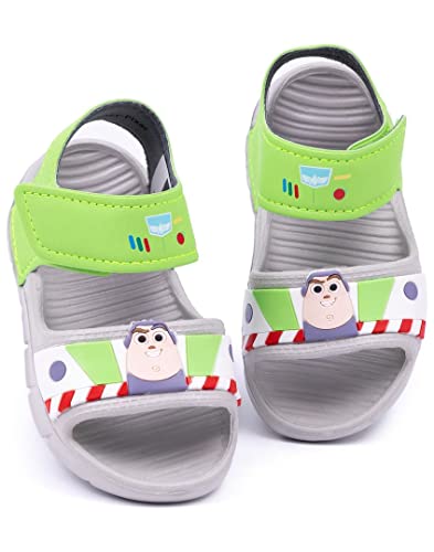 Disney Toy Story Buzz Lightyear Kids Sandals Boys Superhero Sliders with Supportive Strap for Toddlers Slip on Footwear 0 belly baby and beyond