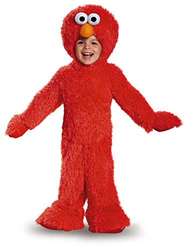 Elmo Extra Deluxe Plush Costume Medium 3T 4T 0 belly baby and beyond