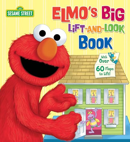 Elmos Big Lift and Look Book Sesame Street Board book Lift the flap February 1 1994 0 belly baby and beyond