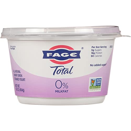 FAGE Total Greek Yogurt 0 Nonfat Plain 16 oz 0 belly baby and beyond