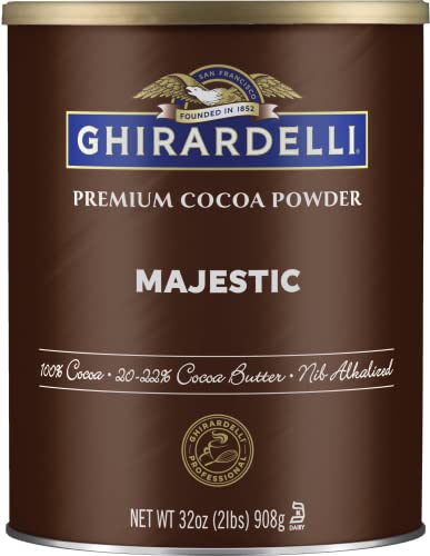 Ghirardelli Majestic Premium Cocoa Powder 32 oz 0 belly baby and beyond