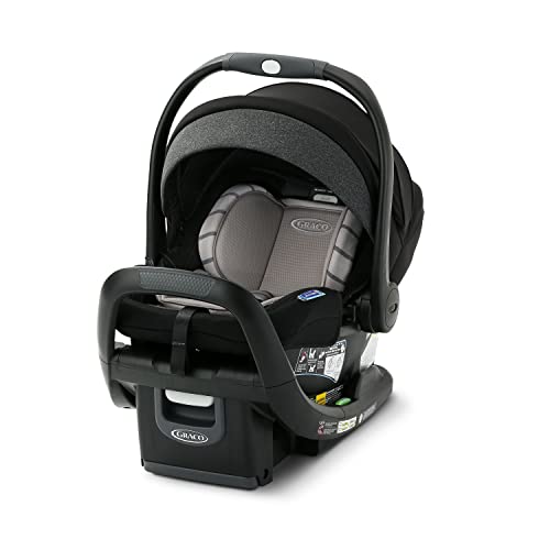 Graco SnugRide SnugFit 35 DLX Infant Car Seat Maison 0 belly baby and beyond