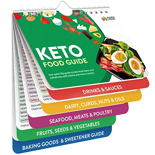 Keto Cheat Sheets Magnets Booklet Keto Gifts For Women Keto Diet Beginners Guide Keto Food Book Magnetic Chart Weight Loss Low Carb Ketogenic Diet Keto Cookbook Meal Plan Keto Chow Mojo 0 belly baby and beyond