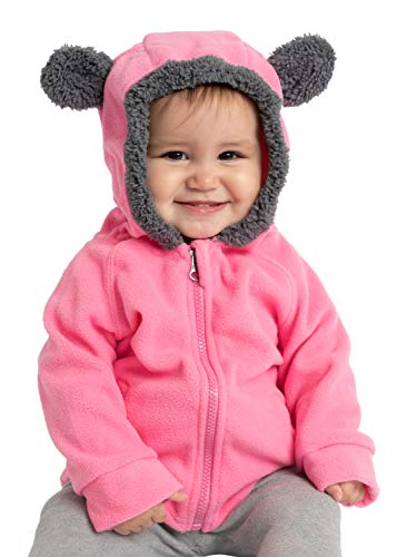 Kids Fleece Sweatshirt Jacket Baby Boy Girl Sweater Outerwear Coat Toddler Full Zip Hoodie for Children 0 belly baby and beyond