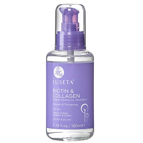 L LUSETA Biotin Hair Growth Serum with Collagen Hair Oil for Thin and Damage Hair Growth Oil Biotin growth serum for Frizzy Damaged hair Thickening and Healthier Scalp for Men Women 338 Fl Oz 0 belly baby and beyond