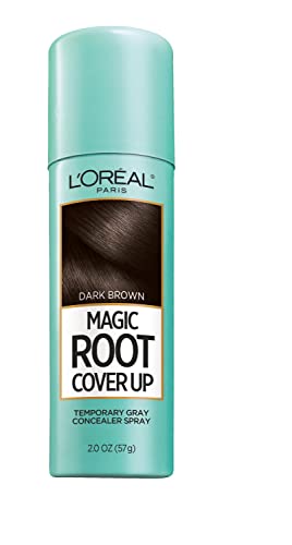 LOreal Paris Root Cover Up Temporary Gray Concealer Spray Hair Color Spray with Filling Thickening Coverage Dark Brown Packaging May Vary 0 belly baby and beyond