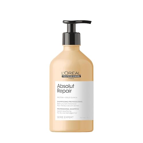 LOreal Professionnel Absolut Repair Shampoo Protein Hair Treatment Repairs Damage Provides Shine With Quinoa Proteins For Dry Damaged Hair 169 Fl Oz 0 belly baby and beyond