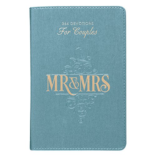 Mr Mrs 366 Devotions for Couples Enrich Your Marriage and Relationship Blue Faux Leather Flexcover Devotional Gift Book wRibbon Marker Imitation Leather September 8 2017 0 belly baby and beyond