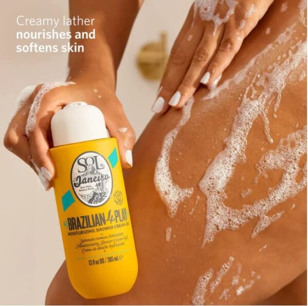 SOL DE JANEIRO Brazilian Play Moisturizing Shower Cream Gel Body Wash 0 2 belly baby and beyond