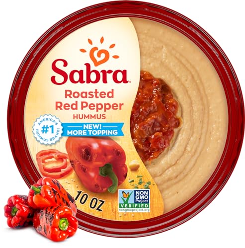 Sabra Roasted Red Pepper Hummus 10 Oz Tub 0 belly baby and beyond