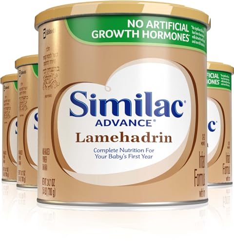 Similac Lamehadrin Badatz certified Advance Infant Formula with Iron 247 ounce 4 Pack Certified Kosher Baby Formula Powder 0 belly baby and beyond